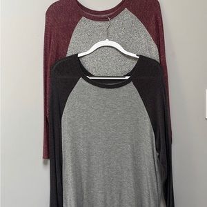 American Eagle Tops (2) M L